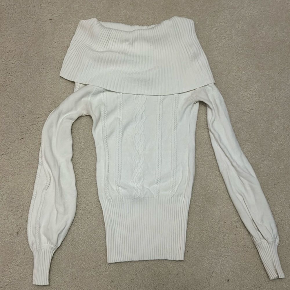 Guess Off-The-Shoulder Sweater Top